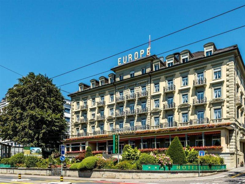 Grand Hotel Europe Luzern Exterior foto